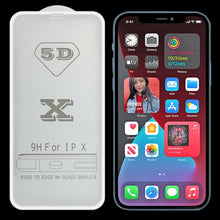 Load image into Gallery viewer, 9H 5D Full Glue Full Screen Tempered Glass Film, For iPhone 12 mini (Black) (1 PC), For iPhone 12 mini (White) (1 PC), For iPhone 12 / 12 Pro (White) (1 PC), For iPhone 12 / 12 Pro (Black) (1 PC), For iPhone 12 Pro Max (Black) (1 PC)                   ...