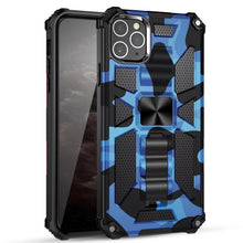 Load image into Gallery viewer, Camouflage Armor Shockproof TPU + PC Magnetic Protective Case with Holder, For iPhone 11, For iPhone 11 Pro, For iPhone 11 Pro Max