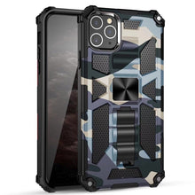 Load image into Gallery viewer, Camouflage Armor Shockproof TPU + PC Magnetic Protective Case with Holder, For iPhone 11, For iPhone 11 Pro, For iPhone 11 Pro Max