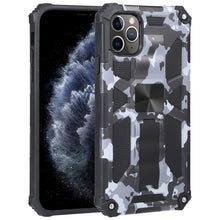 Load image into Gallery viewer, Camouflage Armor Shockproof TPU + PC Magnetic Protective Case with Holder, For iPhone 11, For iPhone 11 Pro, For iPhone 11 Pro Max