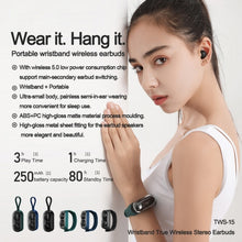 Load image into Gallery viewer, Remax Proda TWS-15 Bluetooth 5.0 Portable Wristband Style True Wireless Stereo Earphone