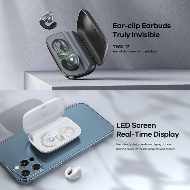 Remax Proda TWS-17 Bluetooth 5.0 Ear Clip Style True Wireless Stereo Bluetooth Earphone
