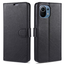 Load image into Gallery viewer, AZNS Magnetic Calf Texture Horizontal Flip Leather Case with Card Slots &amp; Holder &amp; Wallet, For OPPO Reno5 4G, For Xiaomi Mi 11