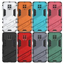 Load image into Gallery viewer, Punk Armor 2 in 1 PC + TPU Shockproof Case with Invisible Holder, For Xiaomi Redmi Note 9 Pro Max, For Xiaomi Poco M3