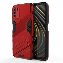 Load image into Gallery viewer, Punk Armor 2 in 1 PC + TPU Shockproof Case with Invisible Holder, For Xiaomi Redmi Note 9 Pro Max, For Xiaomi Poco M3