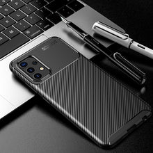 Load image into Gallery viewer, Carbon Fiber Texture Shockproof TPU Case, For Samsung Galaxy A32 4G
