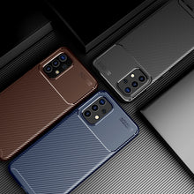 Load image into Gallery viewer, Carbon Fiber Texture Shockproof TPU Case, For Samsung Galaxy A32 4G