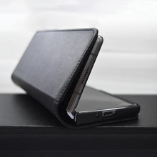 Load image into Gallery viewer, For Samsung Galaxy Z Fold2 5G Detachable Split Horizontal Flip Leather Case with Card Slots &amp; Detachable Back Cover