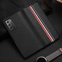 Load image into Gallery viewer, For Samsung Galaxy Z Fold2 5G Exclusive Series Cowhide Texture Horizontal Flip Leather Case