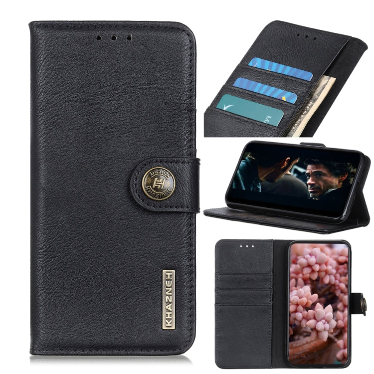 KHAZNEH Cowhide Texture Horizontal Flip Leather Case with Holder & Card Slots & Wallet, For Xiaomi Redmi K40 / K40 Pro / Mi 11i / Poco F3