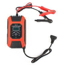 Load image into Gallery viewer, FOXSUR Car / Motorcycle Repair Charger 12V 7A 7-stage + Multi-battery Mode Lead-acid Battery Charger, US Plug, EU Plug, JP Plug, UK Plug