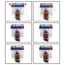 Load image into Gallery viewer, FOXSUR Car / Motorcycle Repair Charger 12V 7A 7-stage + Multi-battery Mode Lead-acid Battery Charger, US Plug, EU Plug, JP Plug, UK Plug