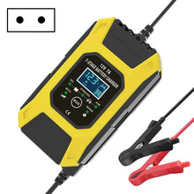 Load image into Gallery viewer, FOXSUR Car / Motorcycle Repair Charger 12V 7A 7-stage + Multi-battery Mode Lead-acid Battery Charger, US Plug, EU Plug, JP Plug, UK Plug