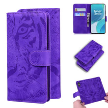 Load image into Gallery viewer, Tiger Embossing Pattern Horizontal Flip Leather Case with Holder &amp; Card Slots &amp; Wallet, For LG Velvet / G9, For Nokia 5.4, For OnePlus 9, For OnePlus 9 Pro, For UMIDIGI A7S, For UMIDIGI A9 Pro