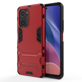 Shockproof Protective Case with Holder, For Xiaomi Redmi K40 / K40 Pro