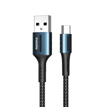 Load image into Gallery viewer, Remax 2.4A Barrett Series Charging Data Cable, Length: 1m, Type-C, 8 Pin
