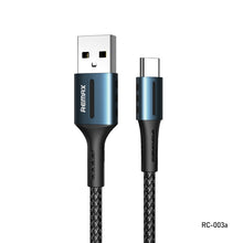 Load image into Gallery viewer, Remax 2.4A Barrett Series Charging Data Cable, Length: 1m, Type-C, 8 Pin