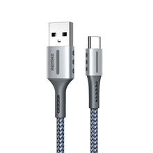 Load image into Gallery viewer, Remax 2.4A Barrett Series Charging Data Cable, Length: 1m, Type-C, 8 Pin
