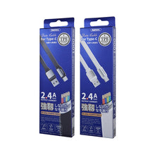 Load image into Gallery viewer, Remax 2.4A Platinum Pro Charging Data Cable, Length: 1m, Type-C, 8 Pin, Micro USB