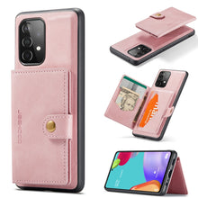 Load image into Gallery viewer, JEEHOOD Retro Magnetic Detachable Protective Case with Wallet &amp; Card Slot &amp; Holder, For Samsung Galaxy A52 5G, For Samsung Galaxy A72 5G, For Samsung Galaxy A51 5G