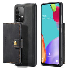 Load image into Gallery viewer, JEEHOOD Retro Magnetic Detachable Protective Case with Wallet &amp; Card Slot &amp; Holder, For Samsung Galaxy A52 5G, For Samsung Galaxy A72 5G, For Samsung Galaxy A51 5G