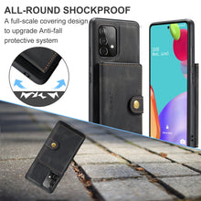 Load image into Gallery viewer, JEEHOOD Retro Magnetic Detachable Protective Case with Wallet &amp; Card Slot &amp; Holder, For Samsung Galaxy A52 5G, For Samsung Galaxy A72 5G, For Samsung Galaxy A51 5G