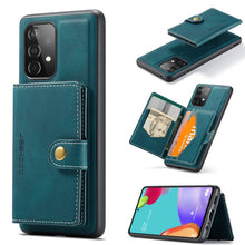 Load image into Gallery viewer, JEEHOOD Retro Magnetic Detachable Protective Case with Wallet &amp; Card Slot &amp; Holder, For Samsung Galaxy A52 5G, For Samsung Galaxy A72 5G, For Samsung Galaxy A51 5G