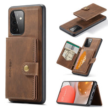 Load image into Gallery viewer, JEEHOOD Retro Magnetic Detachable Protective Case with Wallet &amp; Card Slot &amp; Holder, For Samsung Galaxy A52 5G, For Samsung Galaxy A72 5G, For Samsung Galaxy A51 5G