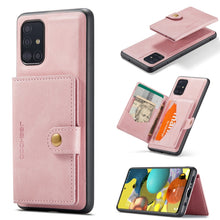 Load image into Gallery viewer, JEEHOOD Retro Magnetic Detachable Protective Case with Wallet &amp; Card Slot &amp; Holder, For Samsung Galaxy A52 5G, For Samsung Galaxy A72 5G, For Samsung Galaxy A51 5G