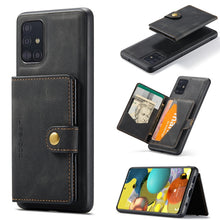 Load image into Gallery viewer, JEEHOOD Retro Magnetic Detachable Protective Case with Wallet &amp; Card Slot &amp; Holder, For Samsung Galaxy A52 5G, For Samsung Galaxy A72 5G, For Samsung Galaxy A51 5G