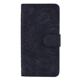 Embossed Sunflower Pattern Horizontal Flip PU Leather Case with Holder & Card Slots & Wallet & Lanyard, For Samsung Galaxy A12, For Samsung Galaxy A52 5G / 4G, For Samsung Galaxy A72 5G / 4G, For SamsungGalaxy A72 5G / 4G
