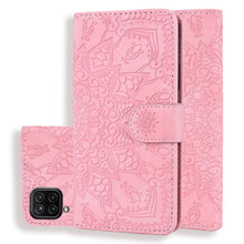 Load image into Gallery viewer, Embossed Sunflower Pattern Horizontal Flip PU Leather Case with Holder &amp; Card Slots &amp; Wallet &amp; Lanyard, For Samsung Galaxy A12, For Samsung Galaxy A52 5G / 4G, For Samsung Galaxy A72 5G / 4G, For SamsungGalaxy A72 5G / 4G