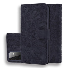 Load image into Gallery viewer, Embossed Sunflower Pattern Horizontal Flip PU Leather Case with Holder &amp; Card Slots &amp; Wallet &amp; Lanyard, For Samsung Galaxy A12, For Samsung Galaxy A52 5G / 4G, For Samsung Galaxy A72 5G / 4G, For SamsungGalaxy A72 5G / 4G