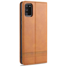 Load image into Gallery viewer, AZNS Magnetic Calf Texture Horizontal Flip Leather Case with Card Slots &amp; Holder &amp; Wallet, For Samsung Galaxy A02s, For Samsung Galaxy A52 5G / 4G, For Samsung Galaxy A72 5G / 4G