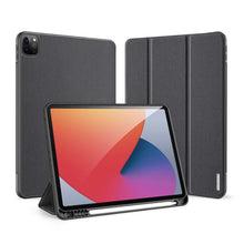 Load image into Gallery viewer, DUX DUCIS Domo Series Horizontal Flip Magnetic TPU + PU Leather Case with Three-folding Holder &amp; Pen Slot &amp; Sleep / Wake-up Function, iPad Pro 11 （2021）/(2020), iPad Pro 12.9  2021 / 2020