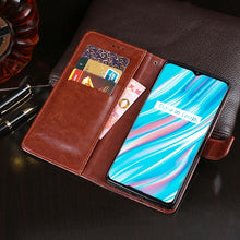 Load image into Gallery viewer, idewei Crazy Horse Texture Horizontal Flip Leather Case with Holder &amp; Card Slots &amp; Wallet, For OPPO Realme V11 5G, For Xiaomi Redmi K40, For Samsung Galaxy A02 (EU Version), For Samsung Galaxy A32 4G, For Samsung Galaxy A52 5G, For Samsung Galaxy A72 5G