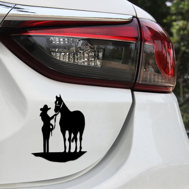5 PCS Car Waterproof Horse Pattern Sticker, Horse Pattern