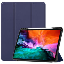 Load image into Gallery viewer, Horizontal Flip Honeycomb TPU + PU Leather Case with Three-folding Holder &amp; Sleep / Wake-up Function &amp; Pen Slot, For iPad Pro 12.9 2022 / 2021