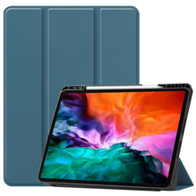 Load image into Gallery viewer, Horizontal Flip Honeycomb TPU + PU Leather Case with Three-folding Holder &amp; Sleep / Wake-up Function &amp; Pen Slot, For iPad Pro 12.9 2022 / 2021