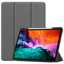 Load image into Gallery viewer, Horizontal Flip Honeycomb TPU + PU Leather Case with Three-folding Holder &amp; Sleep / Wake-up Function &amp; Pen Slot, For iPad Pro 12.9 2022 / 2021