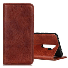 Load image into Gallery viewer, Magnetic Retro Crazy Horse Texture Horizontal Flip Leather Case with Holder &amp; Card Slots, For OPPO A9 (2020)