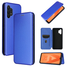 Load image into Gallery viewer, Carbon Fiber Texture Magnetic Horizontal Flip TPU + PC + PU Leather Case with Card Slot, For Motorola Edge S, For Nokia 7.3, For Nokia 6.3, For Samsung Galaxy A32 4G