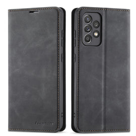 Forwenw Dream Series Oil Edge Strong Magnetism Horizontal Flip Leather Case with Holder & Card Slots & Wallet & Photo Frame, For Samsung Galaxy A52 5G / 4G, For Samsung Galaxy A72 5G / 4G