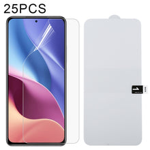 Load image into Gallery viewer, 25 PCS Full Screen Protector Explosion-proof Hydrogel Film, For OPPO Realme GT 5G / Realme GT Master (25 PCS), For Xiaomi Redmi K40 / K40 Pro (25 PCS), For Xiaomi Redmi K40 Pro+ (25 PCS), For Xiaomi Redmi Note 10 4G / 5G / Note 10s (25 PCS)            ...