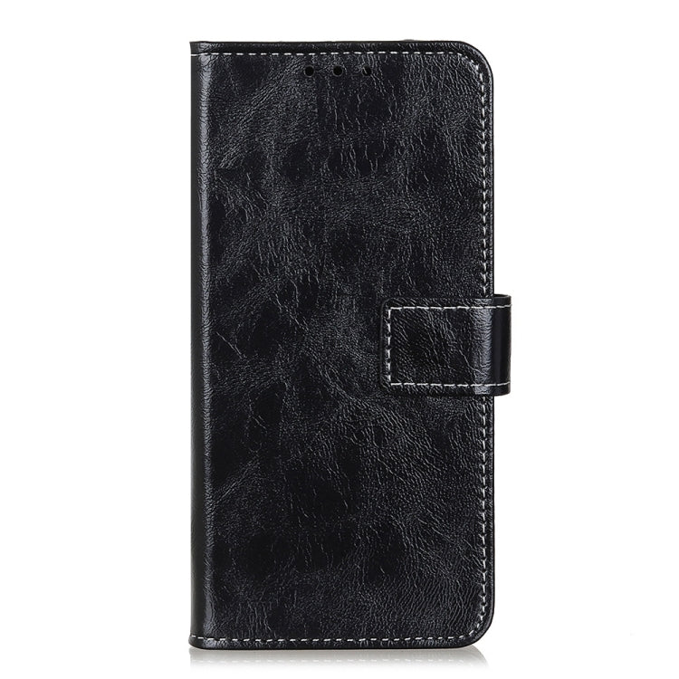 Retro Crazy Horse Texture Horizontal Flip Leather Case with Holder & Card Slots & Photo Frame & Wallet, For OPPO A9 (2020)