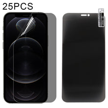 Load image into Gallery viewer, 25 PCS 0.1mm 2.5D Full Cover Anti-spy Screen Protector Explosion-proof Hydrogel Film, For iPhone 12 mini (25 PCS), For iPhone 12 (25 PCS), For iPhone 12 Pro (25 PCS), For iPhone 12 Pro Max (25 PCS)