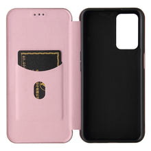Load image into Gallery viewer, Carbon Fiber Texture Magnetic Horizontal Flip TPU + PC + PU Leather Case with Card Slot, For OPPO A55 5G, For Motorola Moto E7 Power, For Google Pixel 5a 5G, For Samsung Galaxy A02 / M02, For OPPO A93 5G