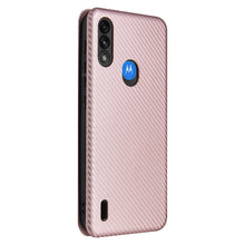 Load image into Gallery viewer, Carbon Fiber Texture Magnetic Horizontal Flip TPU + PC + PU Leather Case with Card Slot, For Motorola Moto E7 Power, For OPPO A55 5G, For Google Pixel 5a 5G, For Samsung Galaxy A02 / M02, For OPPO A93 5G