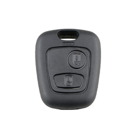 Car Key Case for Peugeot 2-button Straight Board with 206 Socket, without Blade, For Peugeot