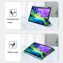 Load image into Gallery viewer, Mutural Pinyue Series PC + TPU Horizontal Flip Leather Case with Holder &amp; Pen Slot &amp; Sleep / Wake-up Function, For iPad Pro 12.9 2022 / 2021 / 2020, For iPad Pro 11 (2021) / (2020), For iPad Pro 11 (2021), For iPad Pro 12.9 2022 / 2021
